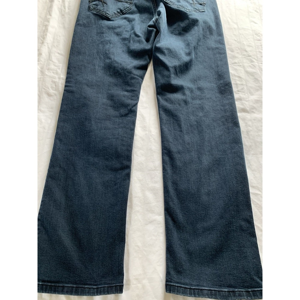 Mavi Jeans Men 29x30 Blue Zach Straight Leg Dark Wash Stretch Denim - Picture 15 of 16